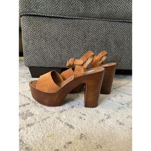 Steve Madden Chunky Suede Heels